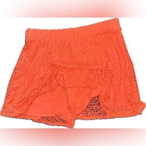 Aeropostale lace overlay skirt large
